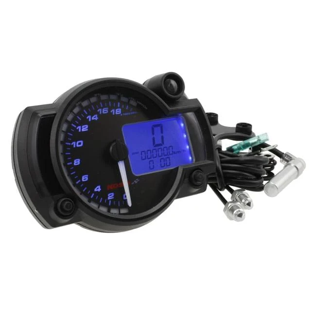 Marcador multifuncion RX2N+ 20000RPM Koso negro-azul