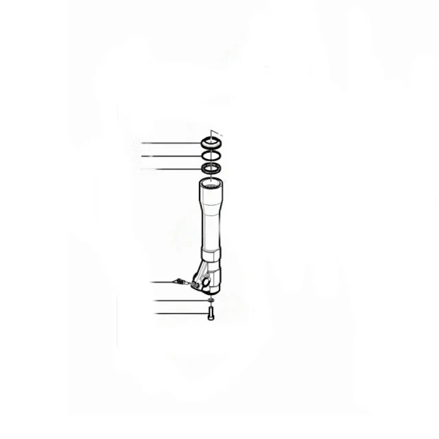 Tubo horquilla completo izquierdo Kayaba Gilera Runner 50 SP 12-17