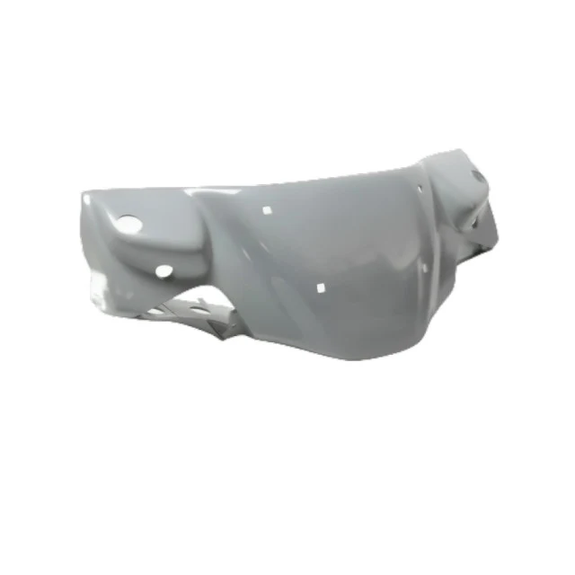 Tapa frontal manillar Piaggio NRG 50 Power DD / DT 2012 - gris