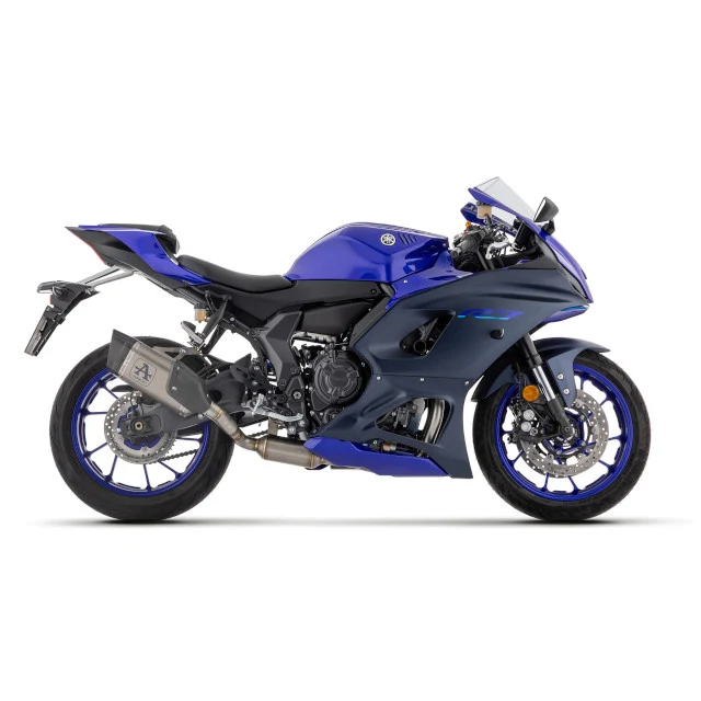 Escape completo Pista Yamaha YZF R7 21-23 Arrow - titanio