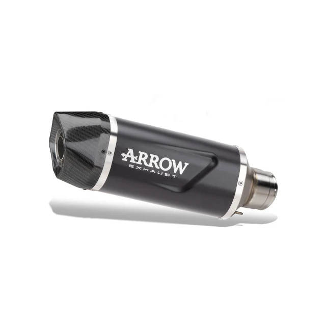 Silenciador Indy Race Evo KTM RC 390 22-23 Arrow - negro