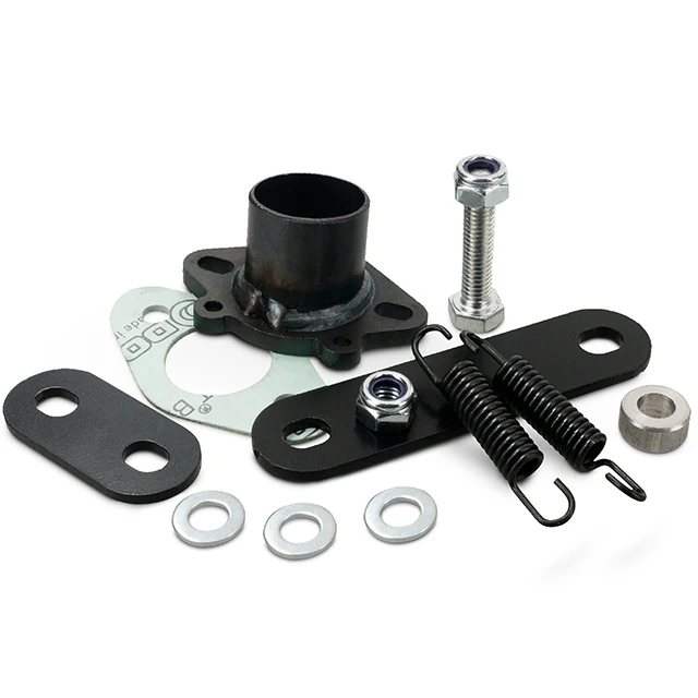 Kit soporte / boquilla y tornilleria de escape EC13 Derbi Senda S-Race MVT
