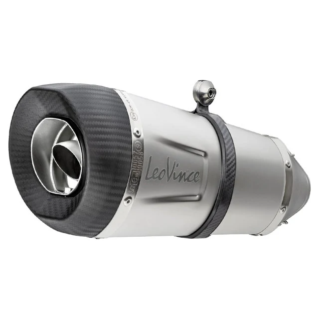 Silenciador BMW R 1200 R/RS 15-16 SBK Factory S acero inox terminal carbono LeoVince