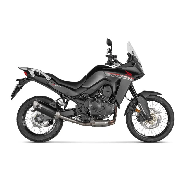 Escape Akrapovic Slip-On Honda XL 750 Transalp >2023 - titanio negro