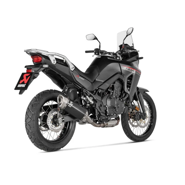 Escape Akrapovic Slip-On Honda XL 750 Transalp >2023 - titanio negro