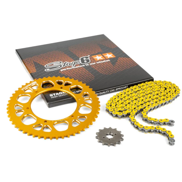 Kit de arrastre Aprilia SX / Derbi DRD / GPR 50cc 14x53 420 Stage6