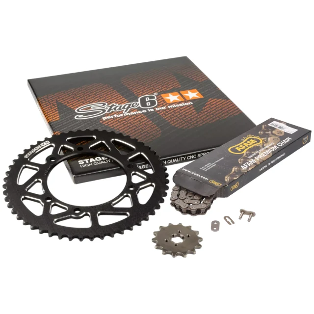 Kit de arrastre Peugeot / Rieju 50 14x53 420 Stage6