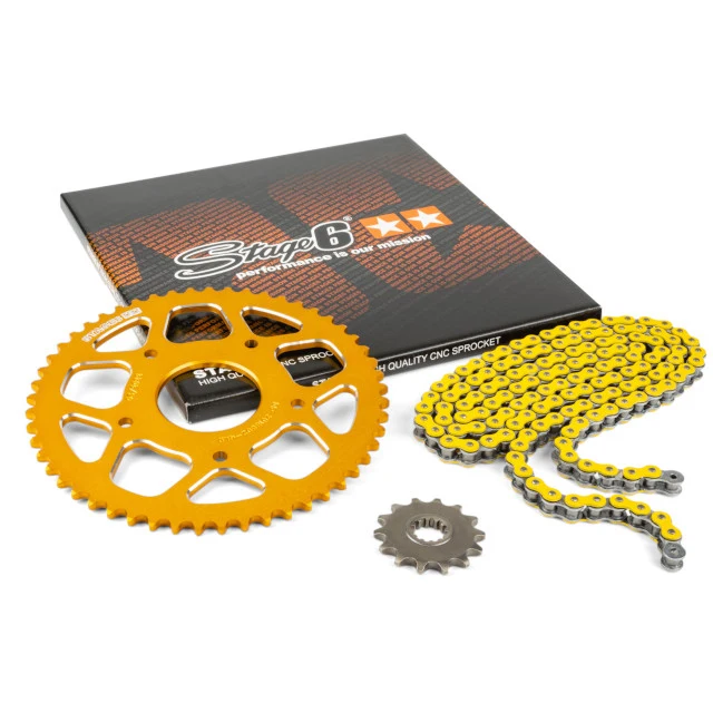 Kit de arrastre Peugeot / Rieju 50 13x53 420 Stage6