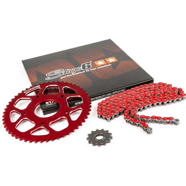 Kit de arrastre Peugeot / Rieju 50 13x53 420 Stage6