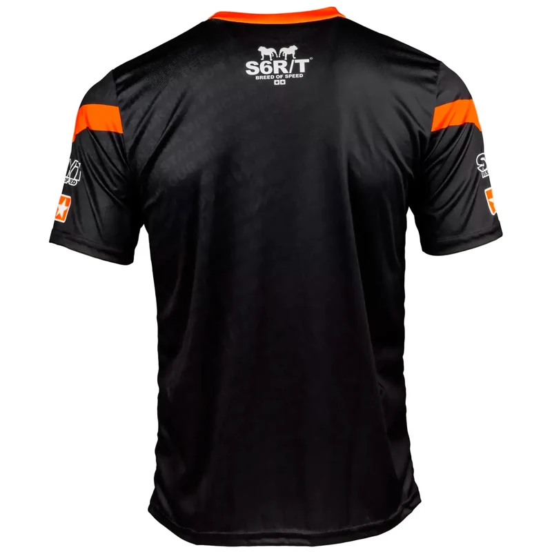Camiseta Stage6 Pure Team - Negro/Naranja