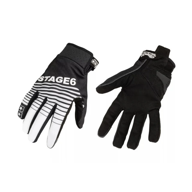 Guantes Street Pure Stage6 - blanco/negro