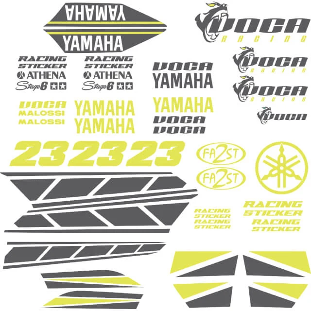 Kit pegatinas Yamaha Jog R/RR Voca