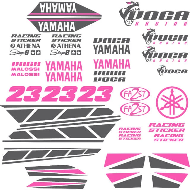 Kit pegatinas Yamaha Jog R/RR Voca