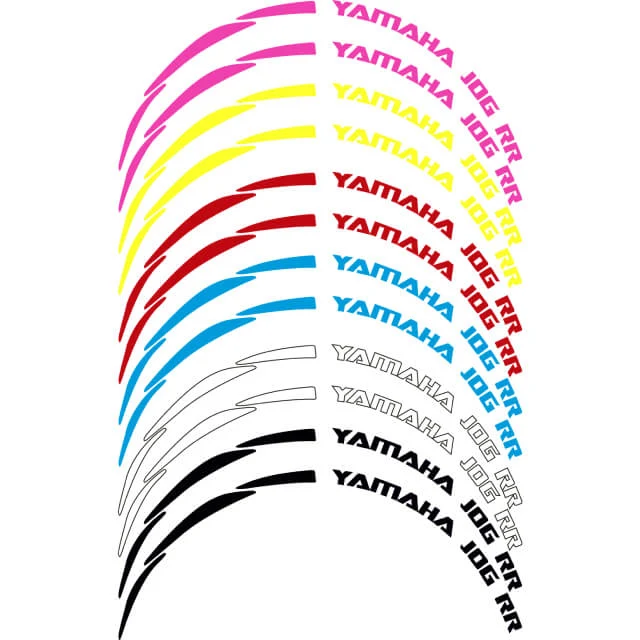 Pegatina llantas Yamaha Jog R/RR