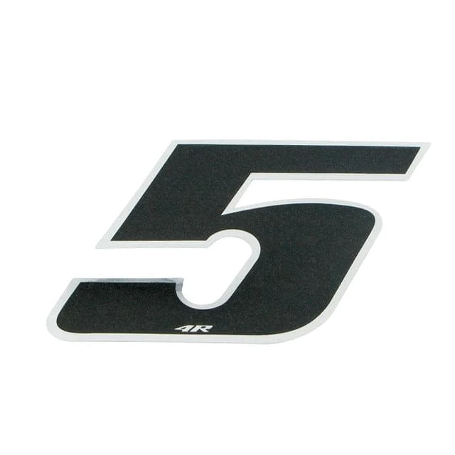 Pegatina número de 8cm 4R LaserCut Stage6