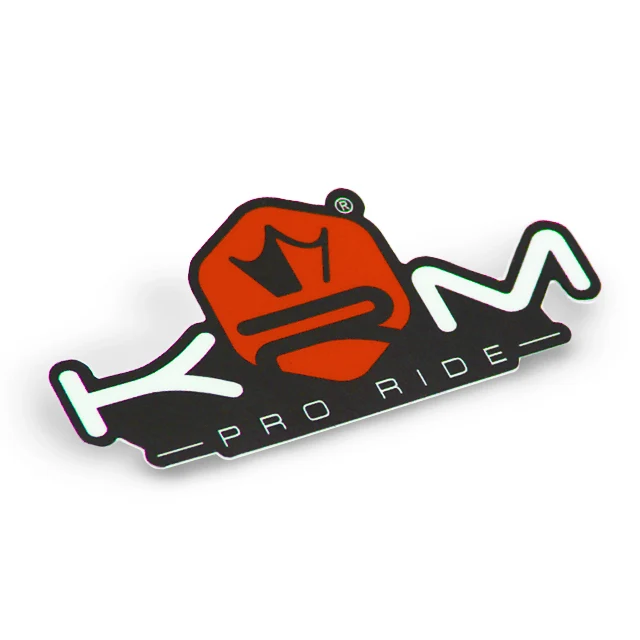 Pegatina KRM Pro Ride 8x4cm