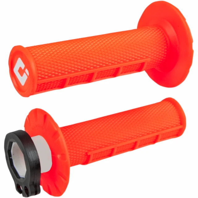 Puños MX V2 Lock-On Half-Waffle ODI