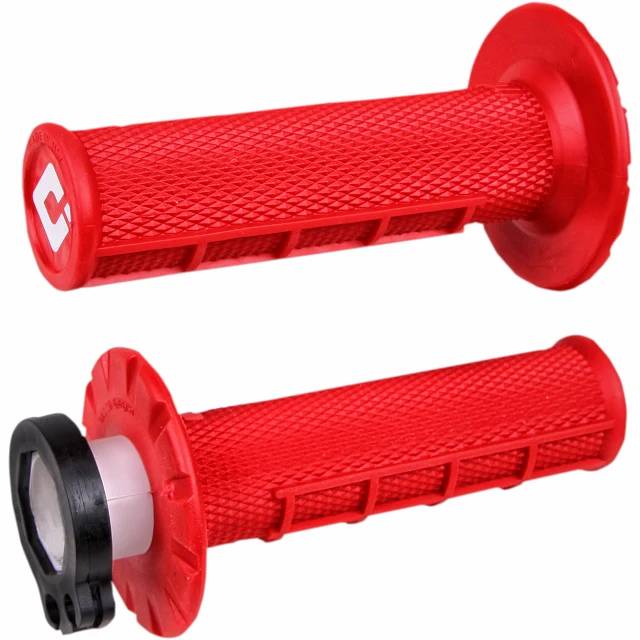 Puños MX V2 Lock-On Half-Waffle ODI