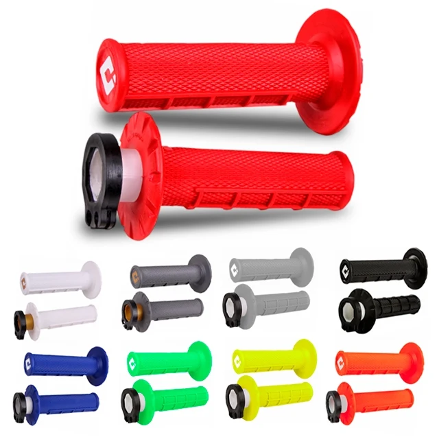 Puños MX V2 Lock-On Half-Waffle ODI