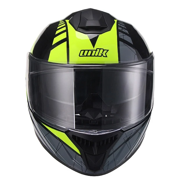 Casco Unik CFI-19 - Negro/Amarillo