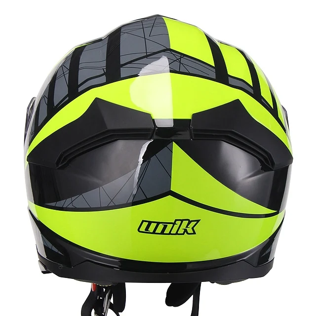Casco Unik CFI-19 - Negro/Amarillo
