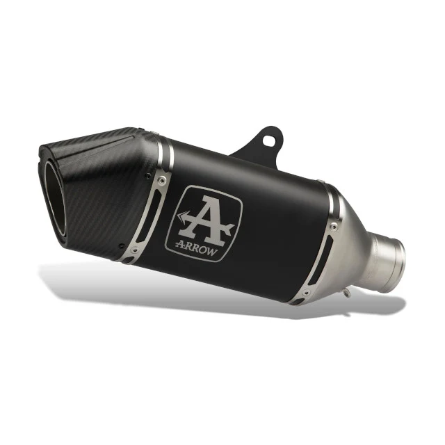 Silenciador Arrow Veloce Honda CB 750 Hornet 2023 - aluminio negro