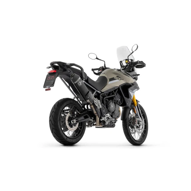 Silenciador Arrow Veloce Triumph Tiger 850-900 20-23 - aluminio negro