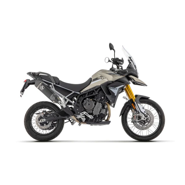 Silenciador Arrow Veloce Triumph Tiger 850-900 20-23 - aluminio negro