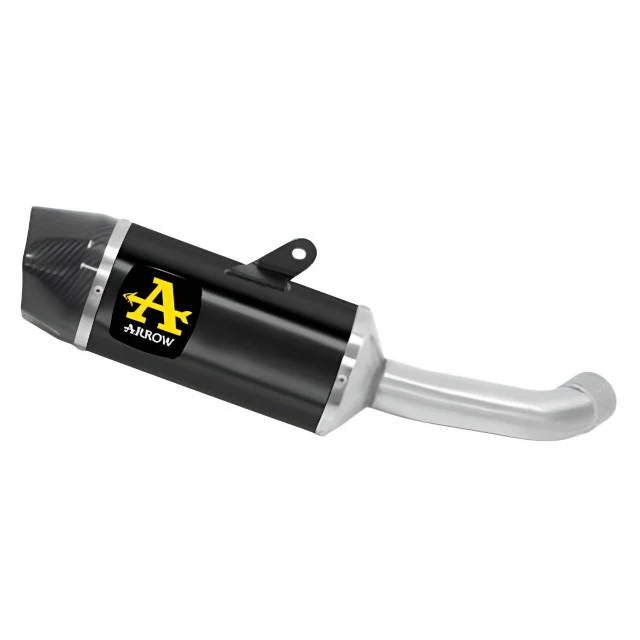 Silenciador Arrow Indy Race KTM Duke 125 euro 5 21-23 - aluminio negro