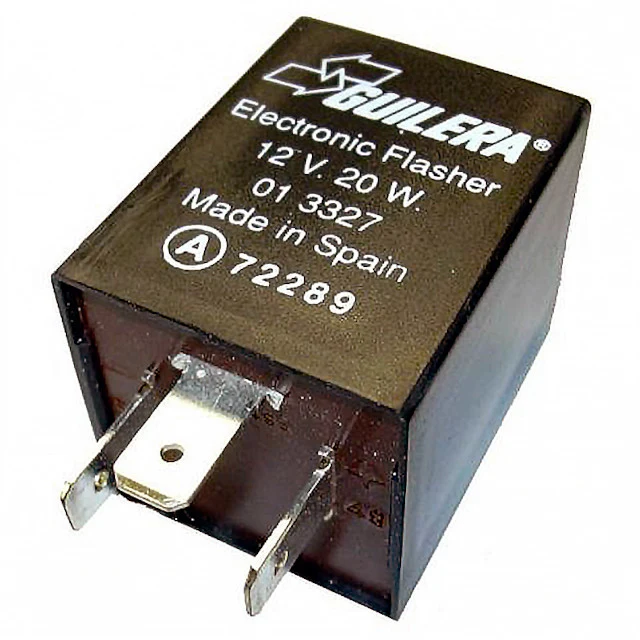 Relé de intermitentes 12V 20W 3 terminales Guilera