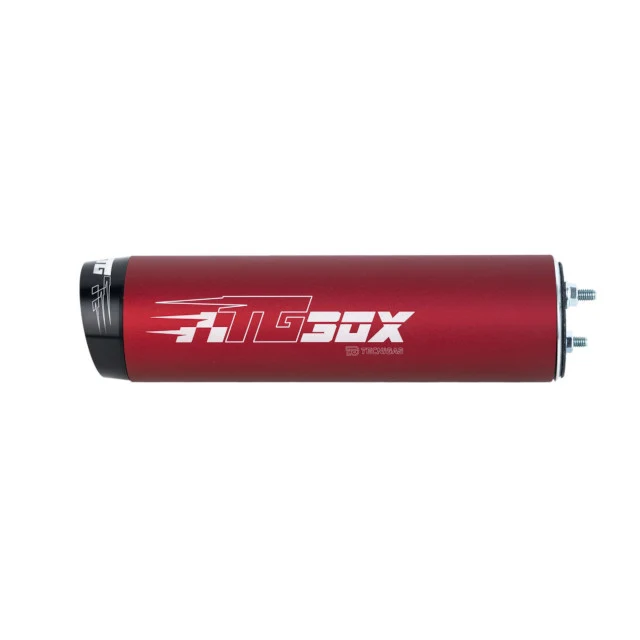 Silenciador de escape TG BOX Tecnigas - rojo mate