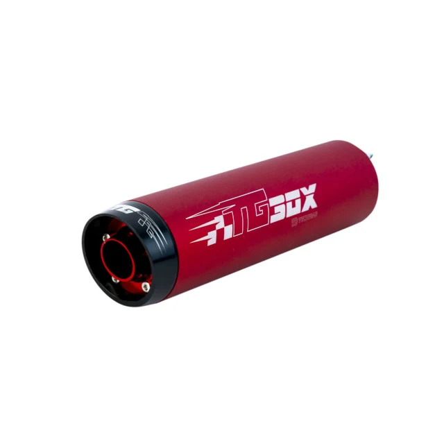 Silenciador de escape TG BOX Tecnigas - rojo mate