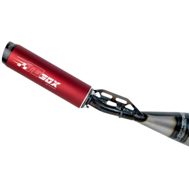 Silenciador de escape TG BOX Tecnigas - rojo mate