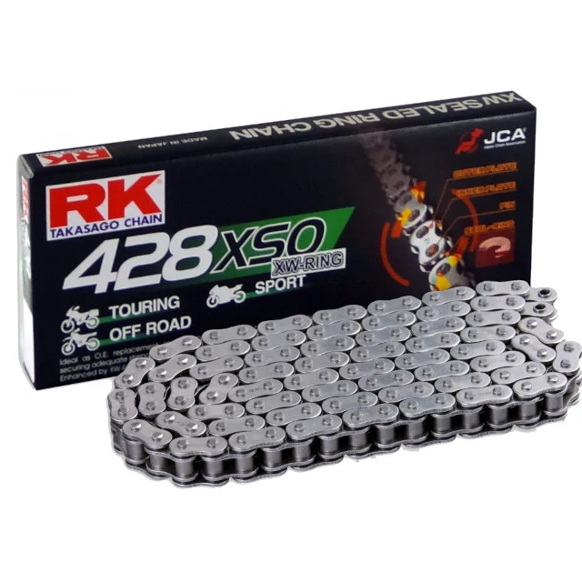 Kit de transmision Daelim VL 125 14x45 cadena RK 428 XSO