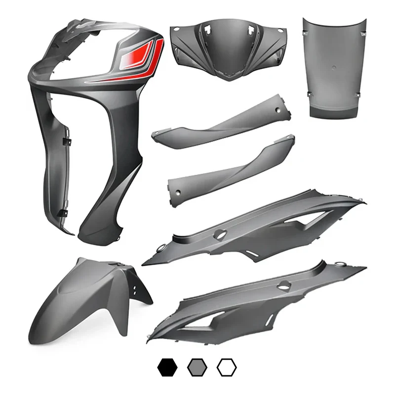 Kit carenados SYM Symphony SR 125cc 8 piezas AllPro
