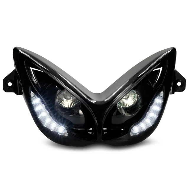 Doble óptica LED Angel eyes Yamaha Aerox 50 <13 AllPro