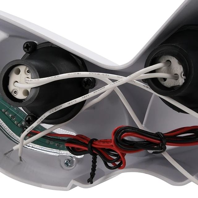 Doble óptica LED Angel eyes Yamaha Aerox 50 <13 AllPro