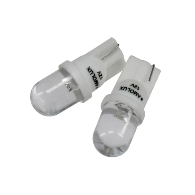 Juego bombillas de posición Amolux LED T10 - elige color:
