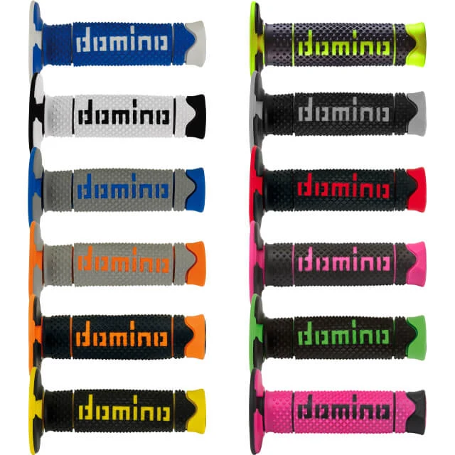 Puños Off-Road bicompuesto DSH Full Grip Domino