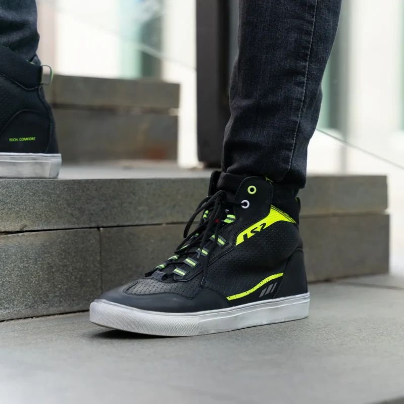 Botas LS2 Zoe Man - Negro/Amarillo
