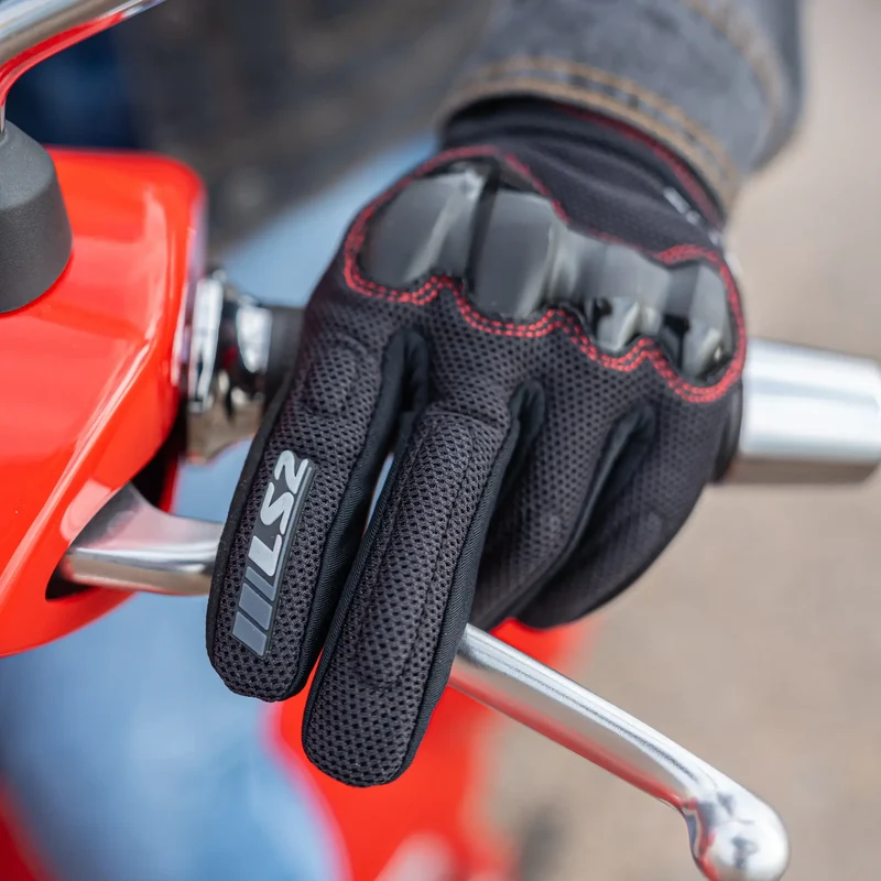 Guantes LS2 Chaki Woman - Negro