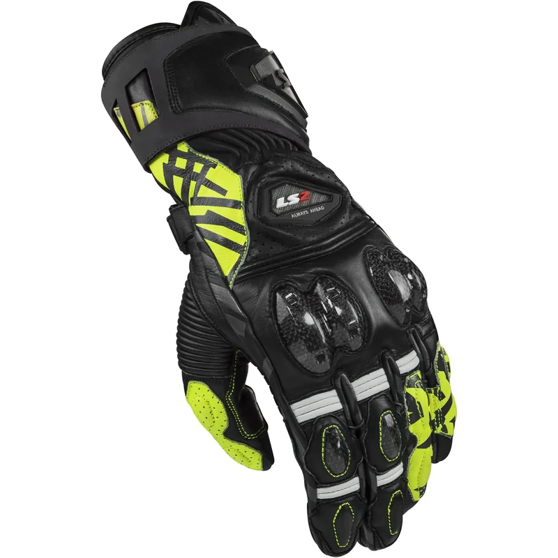 Guantes LS2 Feng Man - Negro/Amarillo