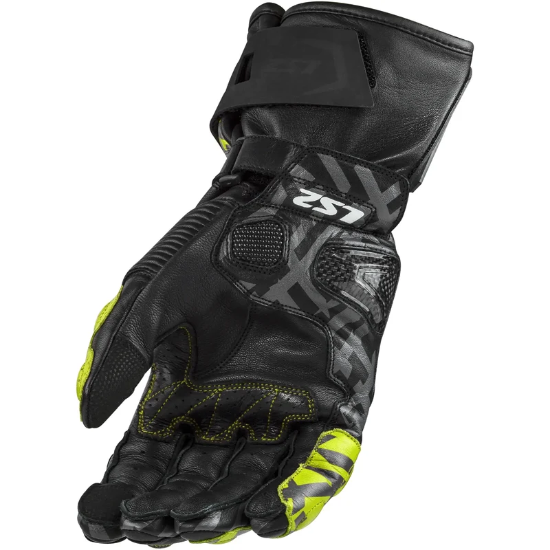 Guantes LS2 Feng Man - Negro/Amarillo