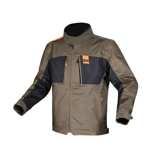 Chaqueta invierno Hombre LS2 titanio-verde-azul