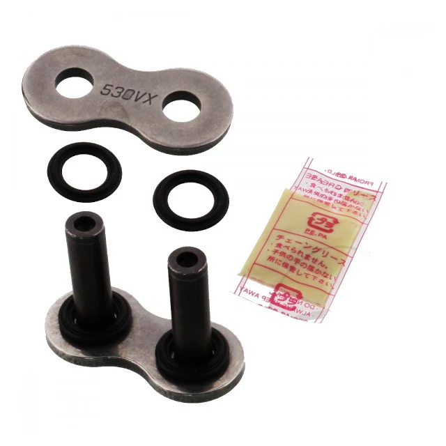 Enganche tipo remache hueco cadena de transmisión paso 530 VX D.I.D - acero