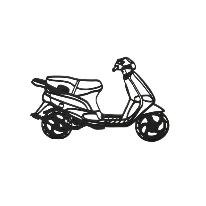 Silhouette 3D Piaggio Type 3