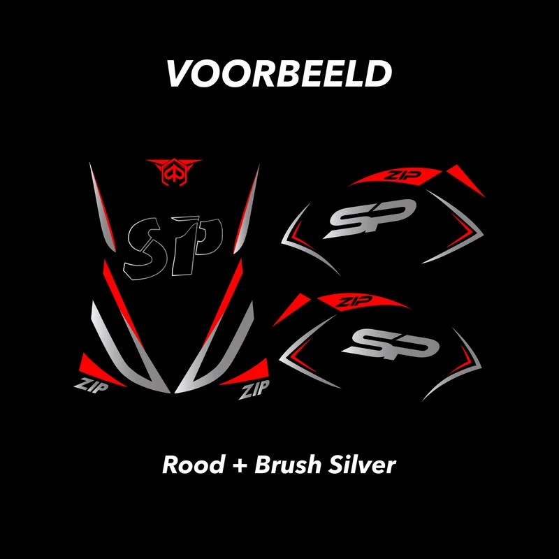 Kit de style pour Stickerset Special Piaggio Zip SP