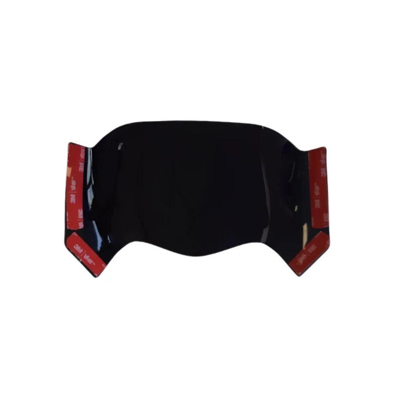 Pare-brise indo de style piaggio zip brillant noir