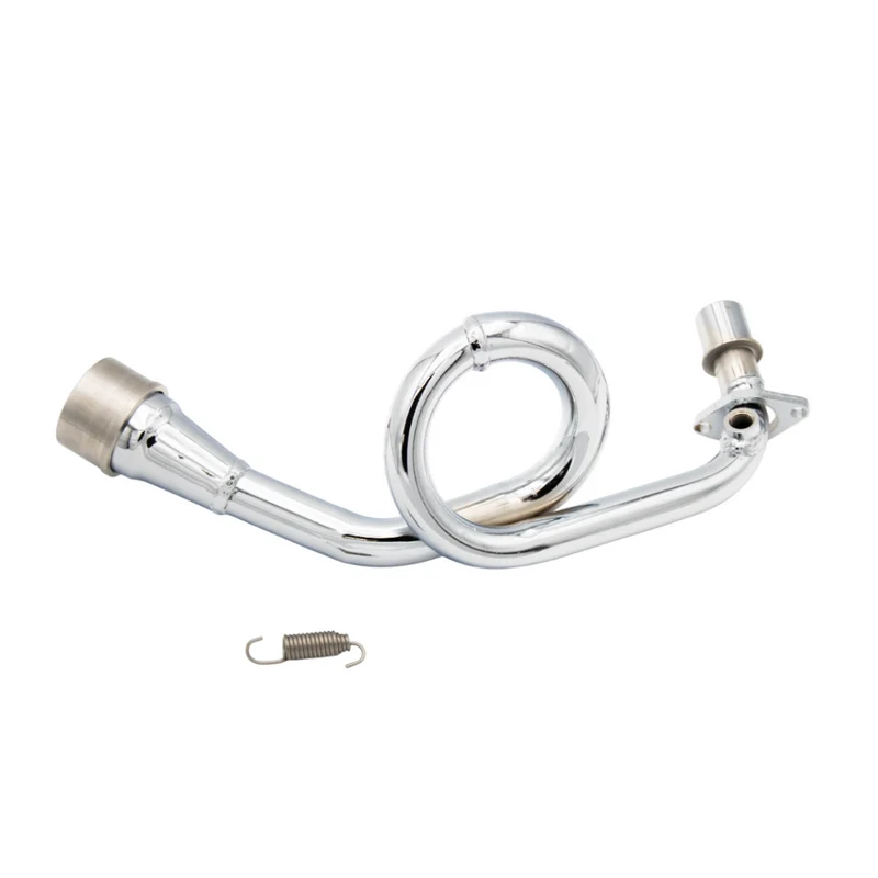 Kit coude d'échappement Turbo Chrome Piaggio Zip 4T3V Euro 5