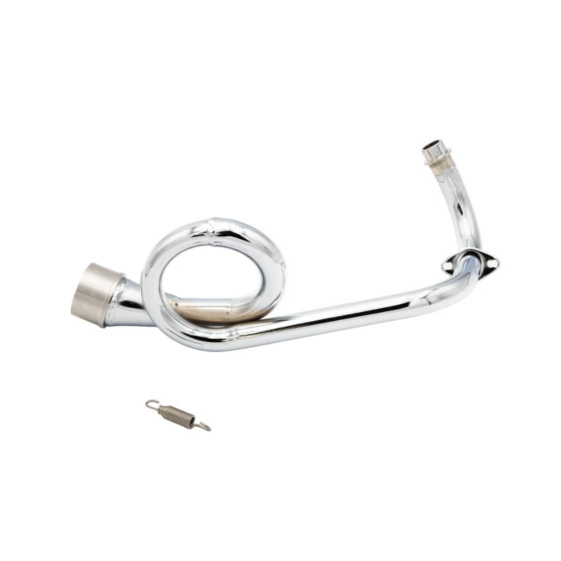 Collecteur d'échappement Turbo kit Chrome Piaggio Zip 4T2V